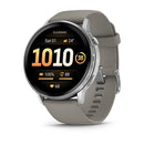 Garmin Venu 4 45mm - Silver with Silver Grey Silicone Band - 010-03014-01