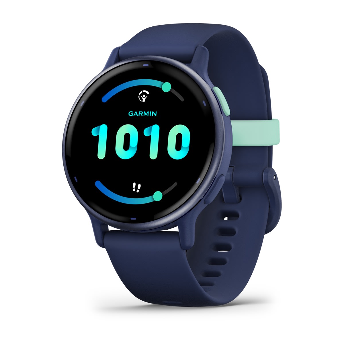 Garmin v’voactive 5 GPS smartwatch in Metallic Navy, model 010-02862-12
