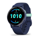 Garmin v’voactive 5 GPS smartwatch in Metallic Navy, model 010-02862-12