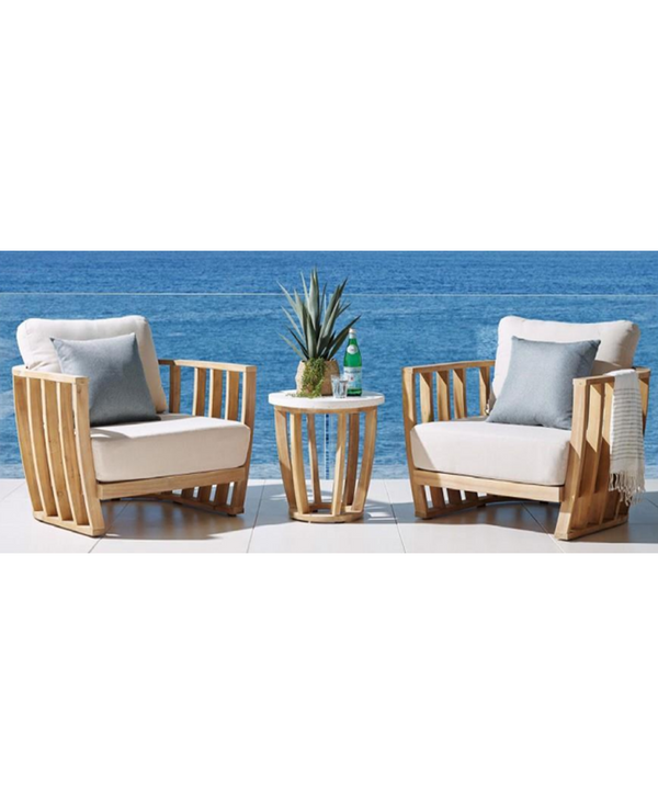 Woodland Companion Set - 2 Single Lounge Chairs + Coffee Table Redmond Electric Gorey