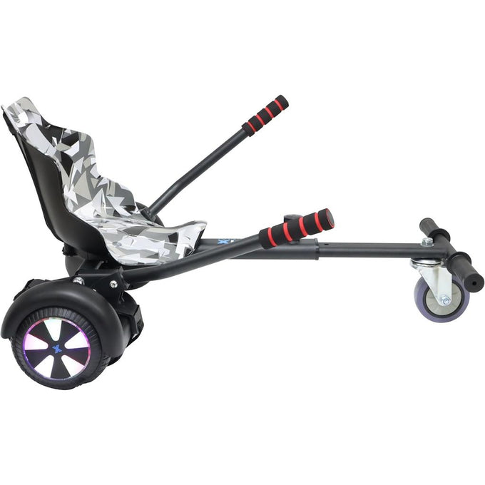 Zimx HB1 Hoverboard & HK4 Hoverkart Combo | Black & Camo Grey - E71022661 Redmond Electric Gorey