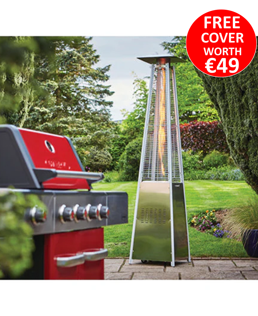 Signature Flame Tower | Stainless Steel - Redmond Electric Gorey