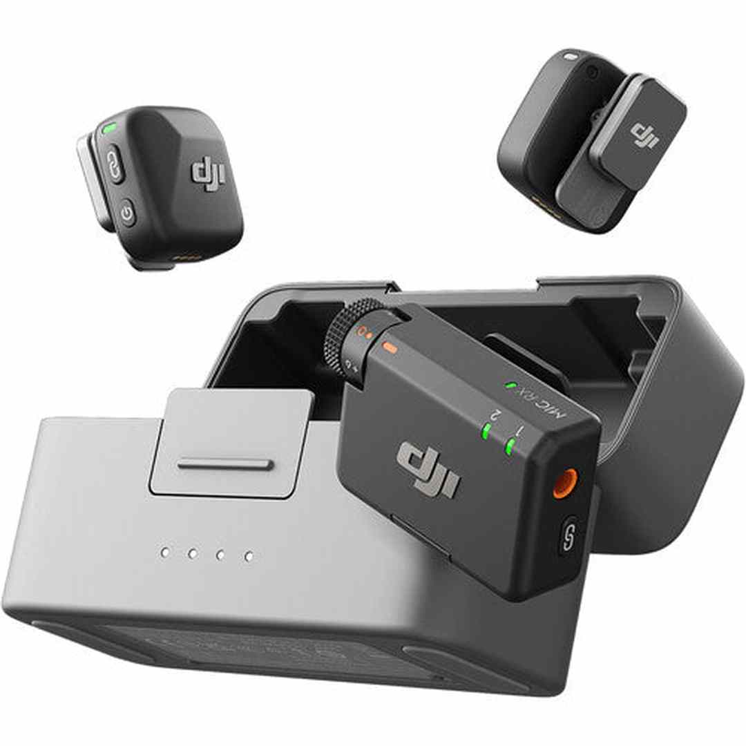 DJI Mic Mini 2-Person Compact Wireless Microphone System | CP.RN.00000433.01 DJI Camera Redmond Electric