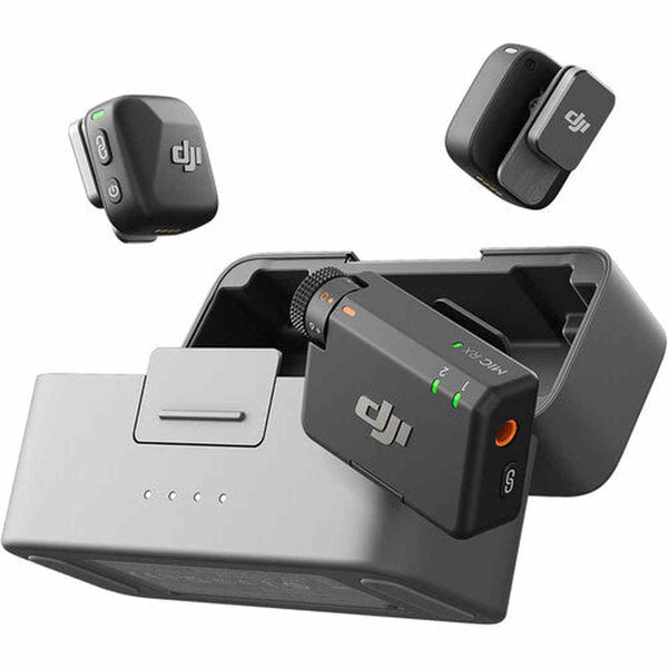 DJI Mic Mini 2-Person Compact Wireless Microphone System | CP.RN.00000433.01 DJI Camera Redmond Electric