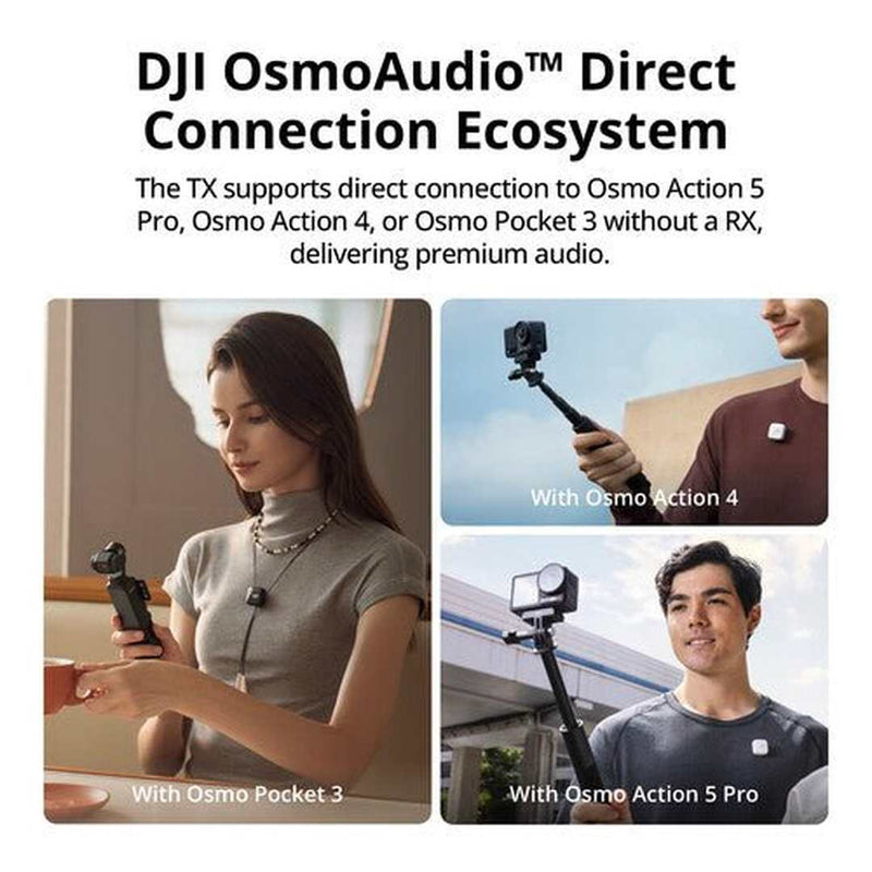 DJI Mic Mini Compact Wireless Microphone System | CP.RN.00000432.01 DJI Camera Redmond Electric