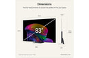 83" C6-series 4K Ultra HD Smart TV