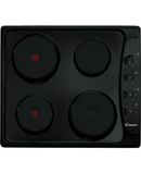 CANDY PLE64N Electric Solid Plate Hob - Black Redmond Electric Gorey