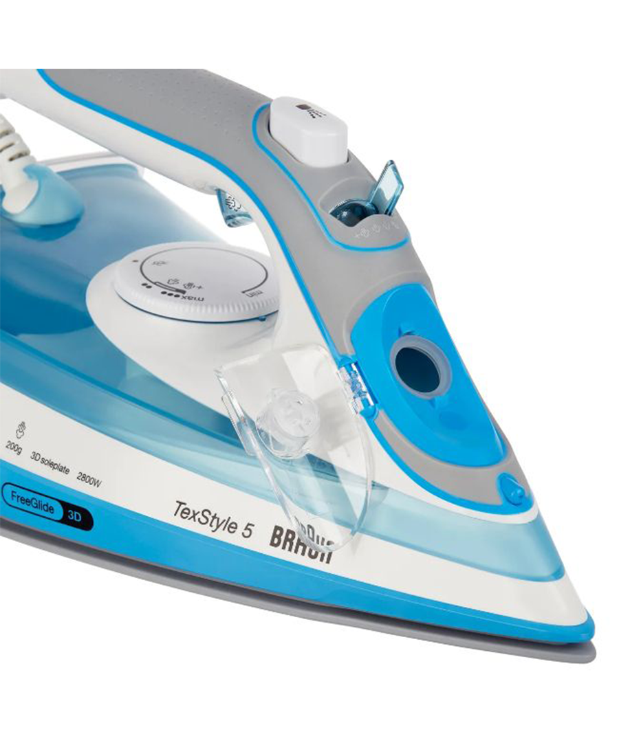 Braun TexStyle 5 2600W Steam Iron | Blue Redmond Electric Gorey