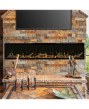 74" 'Ignite' Frameless OptiFlame Fire - Redmond Electric Gorey