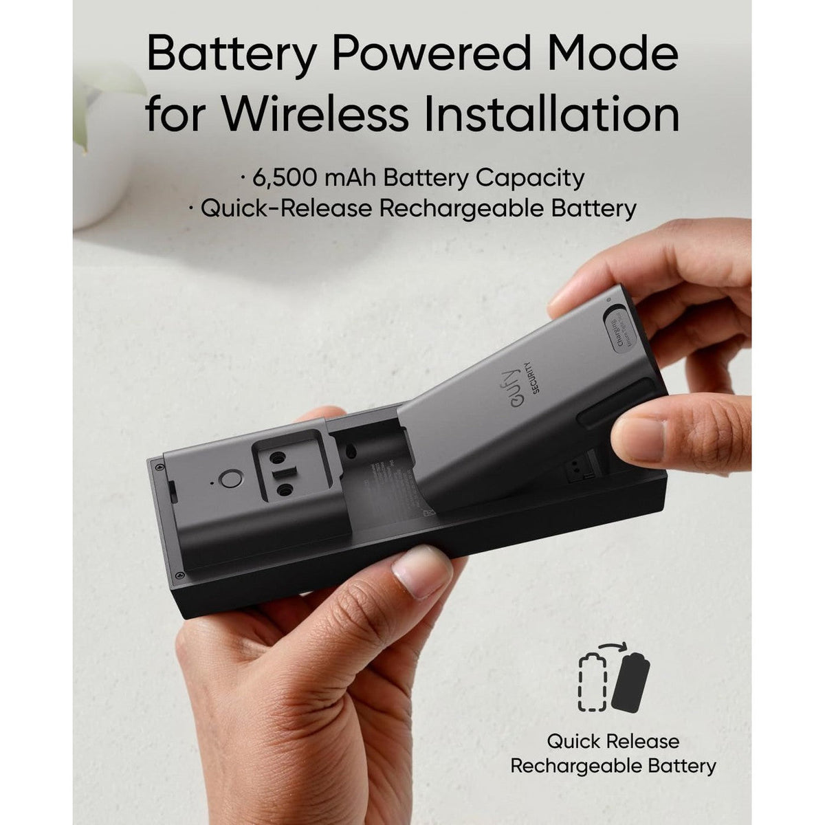 Eufy Video Doorbell C31 Smart Doorbell 2K - Black | T8223312 Eufy Smart Camera Redmond Electric