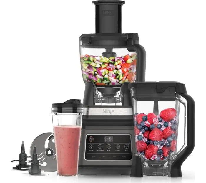 3-IN-1 Food Processor 1200W with Auto-IQ - Redmond Electric