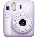 instax mini 12 Instant Camera Lilac Purple - front view