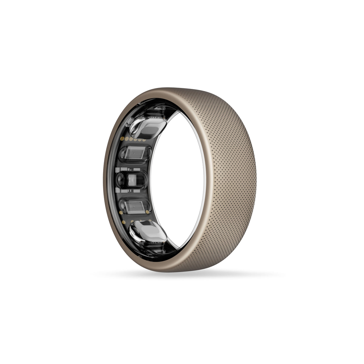 Helio Smart Ring Titanium Health Tracker (Ring Size 8)