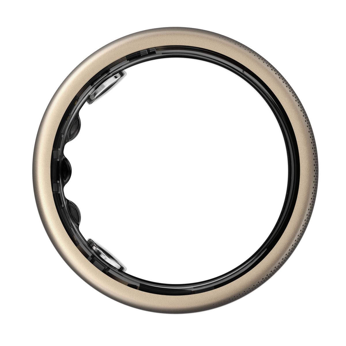 Helio Smart Ring Titanium Health Tracker (Ring Size 8)