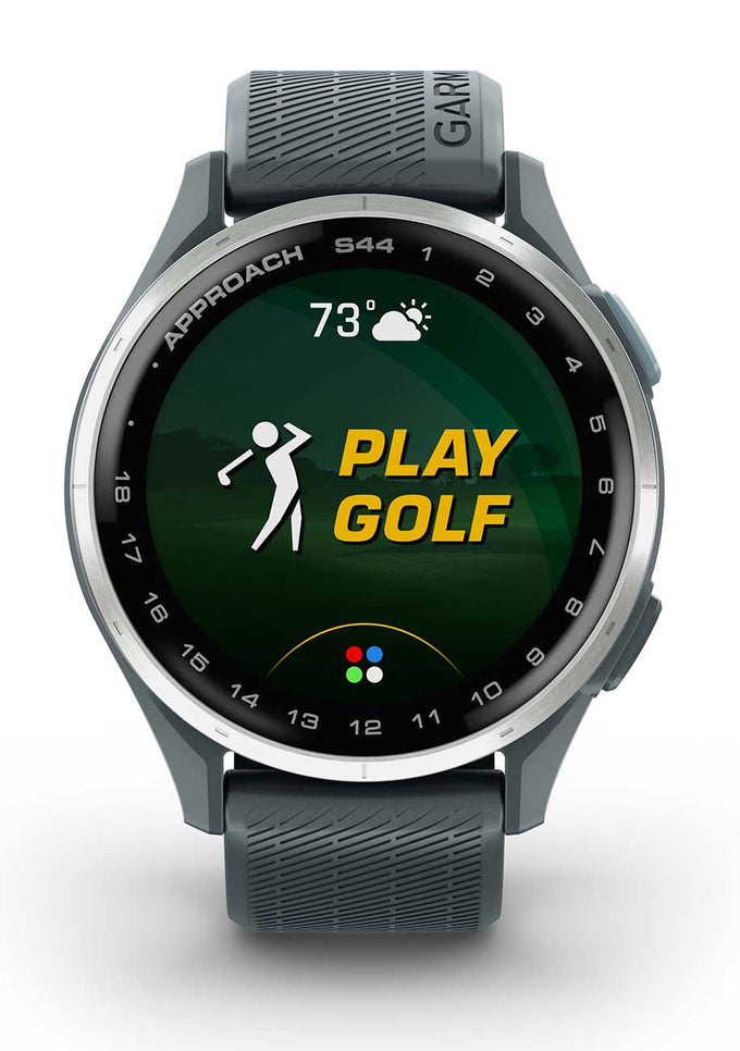 Approach S44 43mm Golf Smartwatch Silver / Twilight