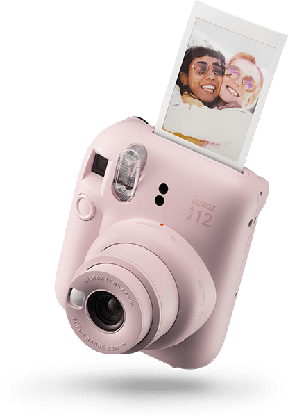 instax mini 12 Instant Camera Blossom Pink - official product image