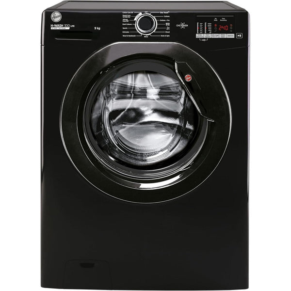 Hoover H-WASH 300 Lite 9KG 1400RPM Freestanding Washing Machine - Black | H3W492DABB4/1-80 Hoover Washing Machine Redmond Electric