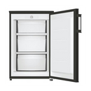85L Freestanding Undercounter Freezer Black