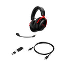 Cloud III S Wireless Black-Red Gaming Headset