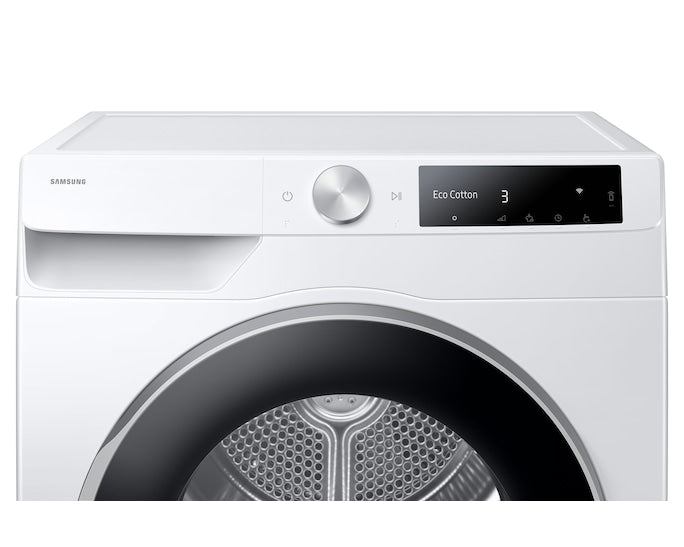 Samsung Series 6 AI Energy 9kg Heat Pump Tumble Dryer | White - DV90DG6845LEU1 Redmond Electric Gorey