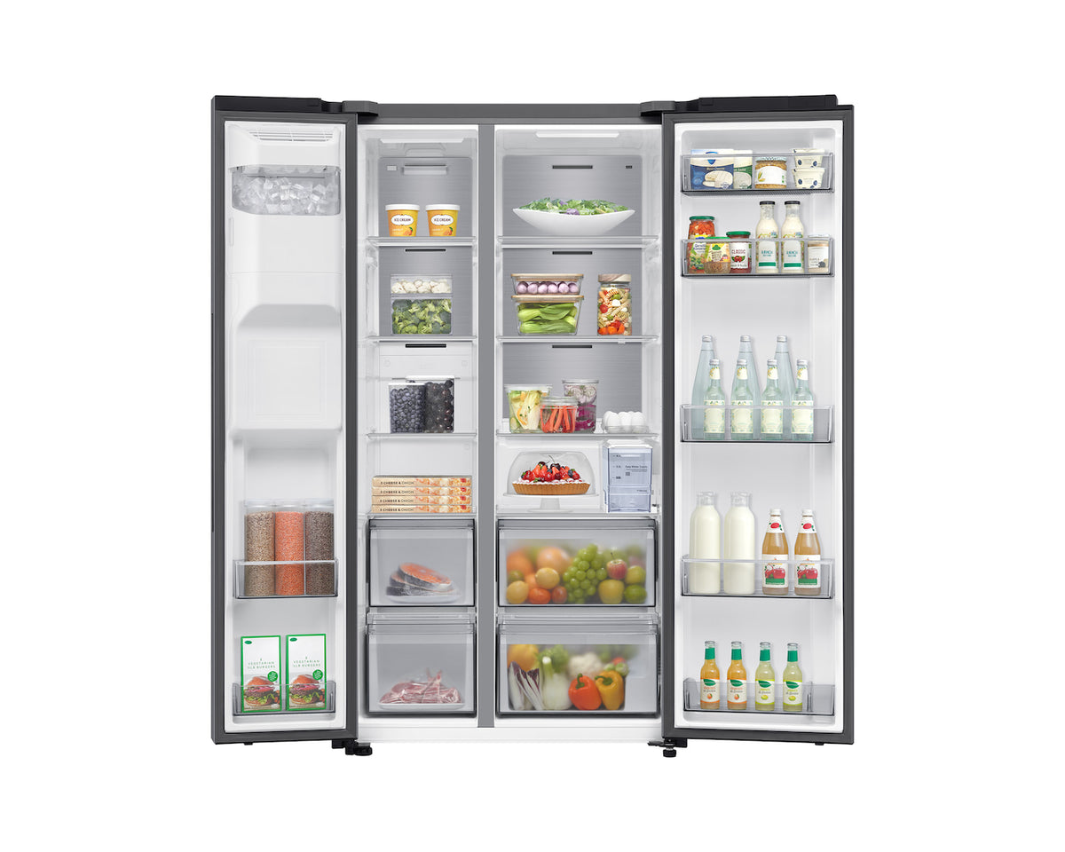 Bespoke AI Series 6 640L Side-by-Side Fridge Freezer Silver