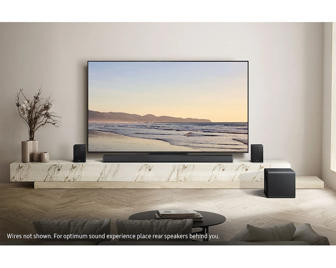 Samsung QS750F Q-Series 5.1ch Soundbar with Subwoofer (2025) | Titan Black Redmond Electric Gorey