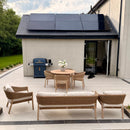 Cairns 2 Seat Rattan Wood Lounging Set in Acorn - HUCCARNS211L Redmond Electric Gorey
