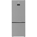Beko HarvestFresh AeroFlow fridge freezer in Steel Effect, model CNG4793VPS