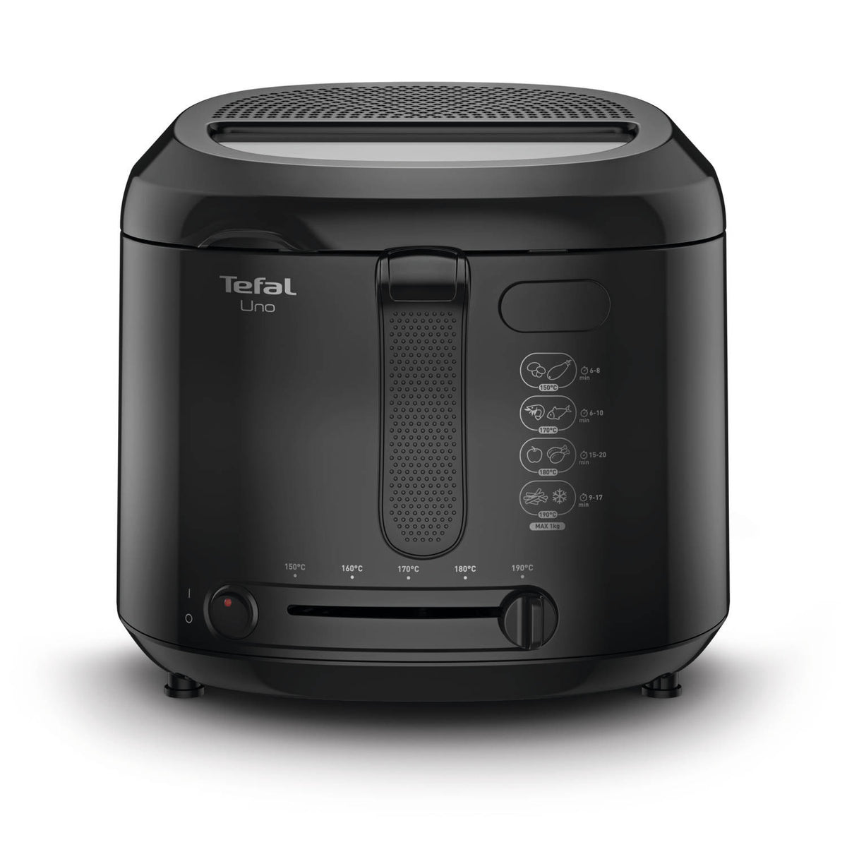 Tefal Uno 1kg Deep Fryer, Black FF203840 Deep Fryer