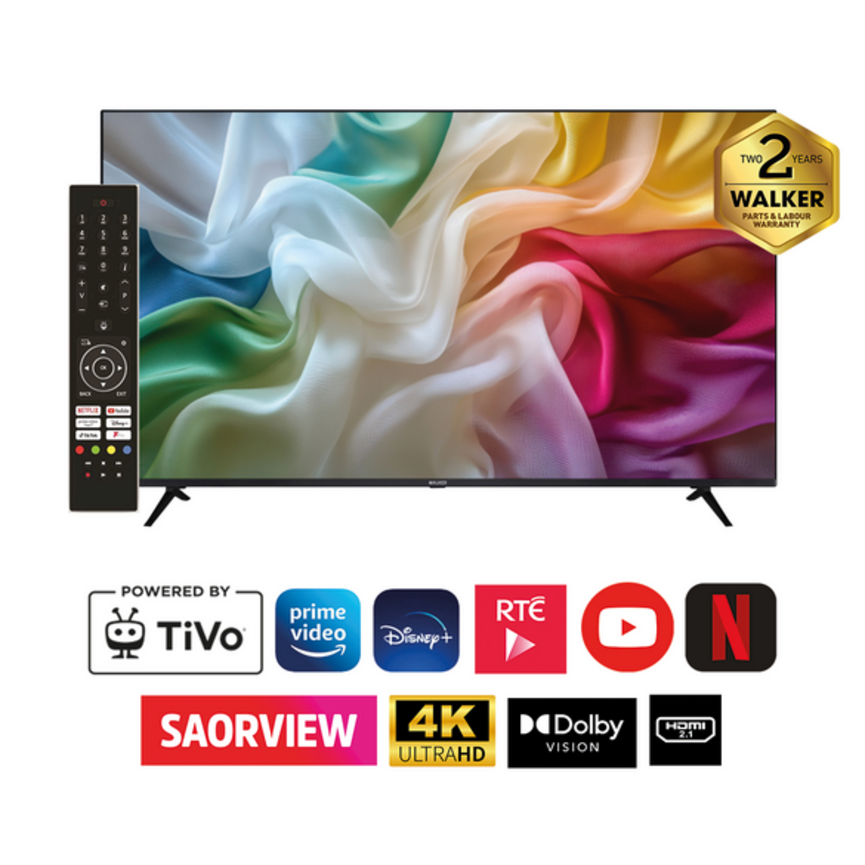 65" Smart 4K Borderless TV