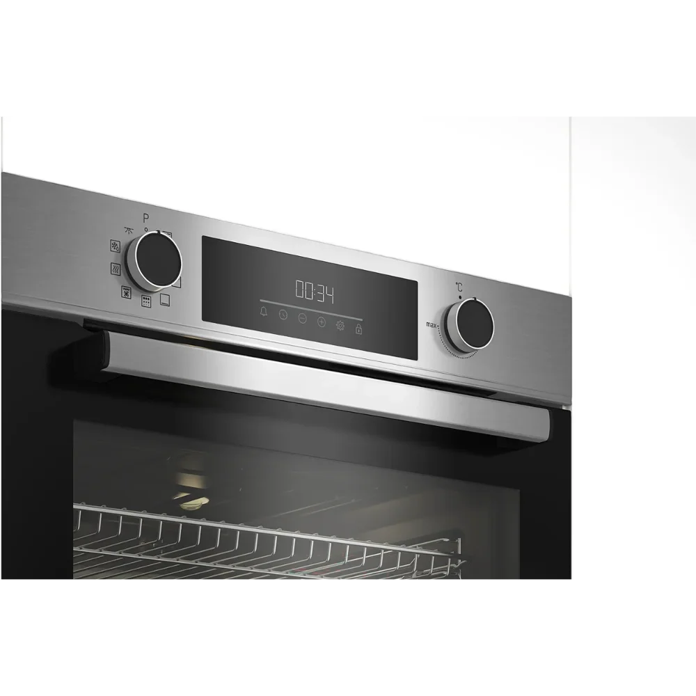 Beko 60cm Built-In Pyrolytic Single Oven | BBIE12301XMP BBIE12301XMP