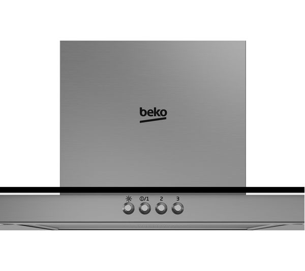BBeko 90cm Elegant Flat Glass Chimney Hood | Stainless Steel - HCF91620X Redmond Electric Gorey