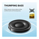 Q21i NC Wireless Noise-Cancelling Headphones Black