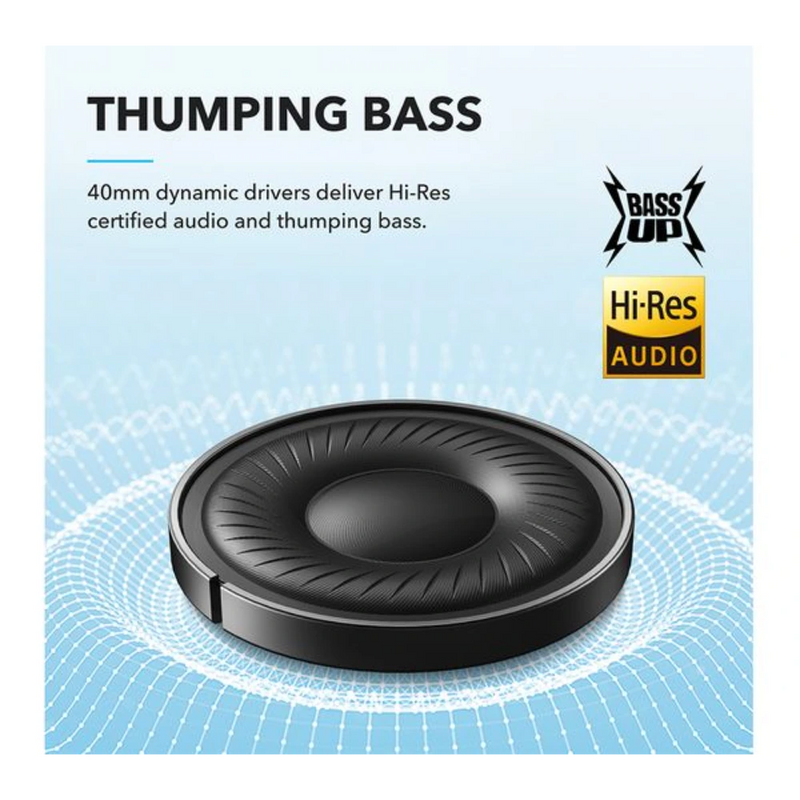 Q21i NC Wireless Noise-Cancelling Headphones Black