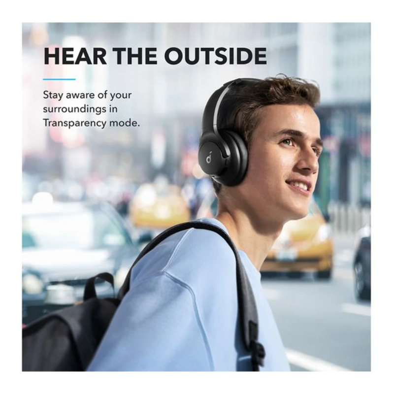 Q21i NC Wireless Noise-Cancelling Headphones Black