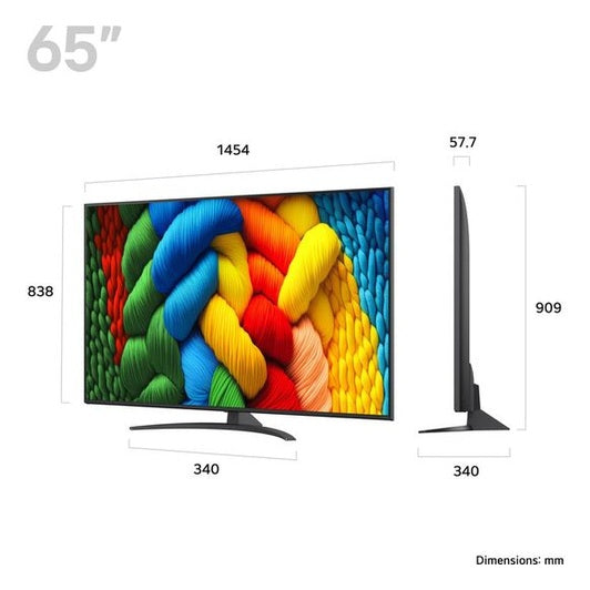 LG Nano81 65" 4K UHD NanoCell Smart TV | 65NANO81A6A.AEK LG TV Redmond Electric