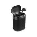 Ledwood Versa Nomad Bluetooth speaker with earbuds, model LD-VERSA-B