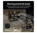 USG10TY 3 1Ch Dolby Atmos Soundbar Subwoofer in Black