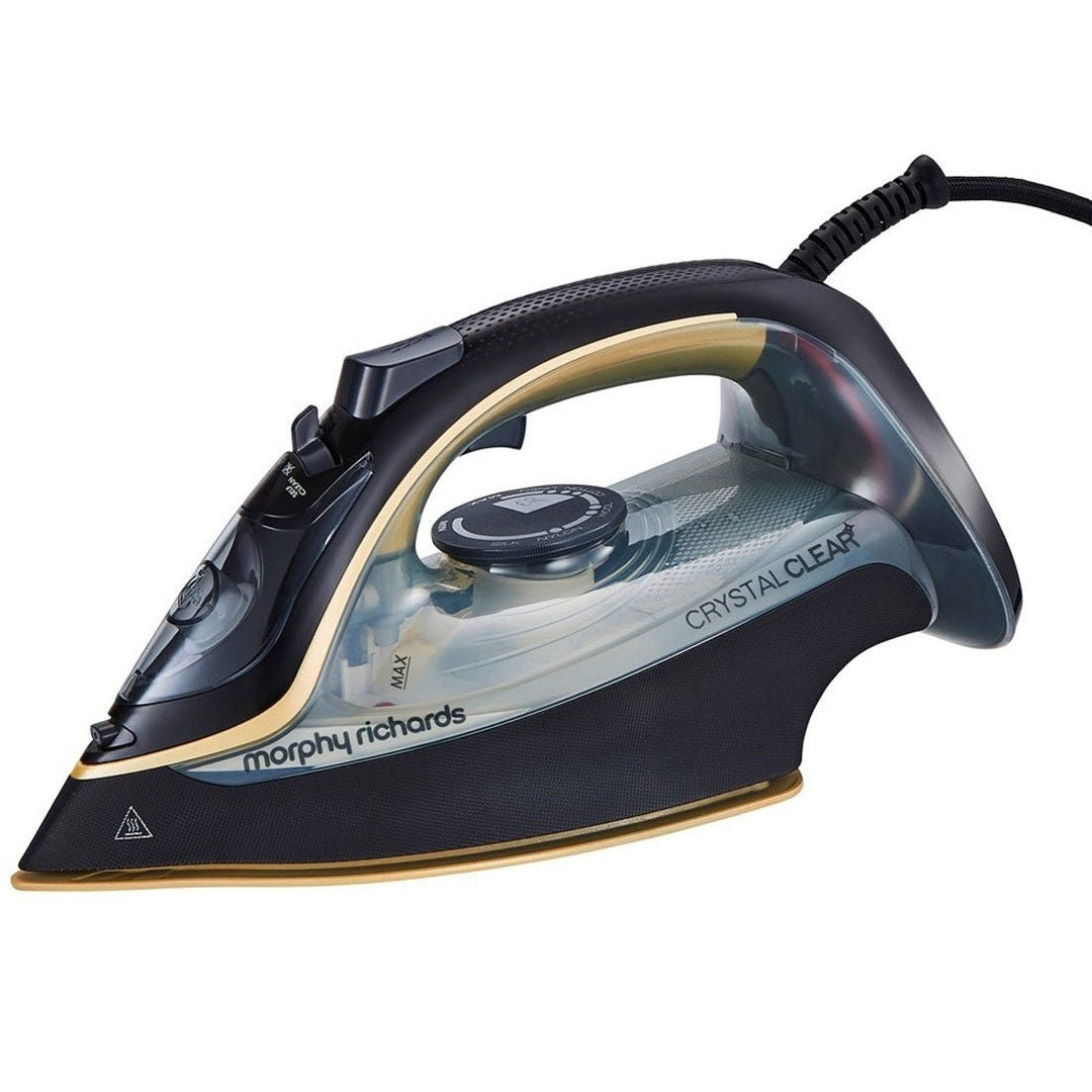 Morphy Richards 2400W Crystal Clear Gold Iron | 300302 Morphy Richards Iron Redmond Electric, Gorey