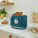 Boutique 2 Slice Toaster Teal Green