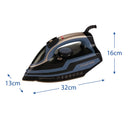 Russell Hobbs Powersteam Ultra Pro Steam Iron 3100w | Black/Blue - 28630 Redmond Electric Gorey