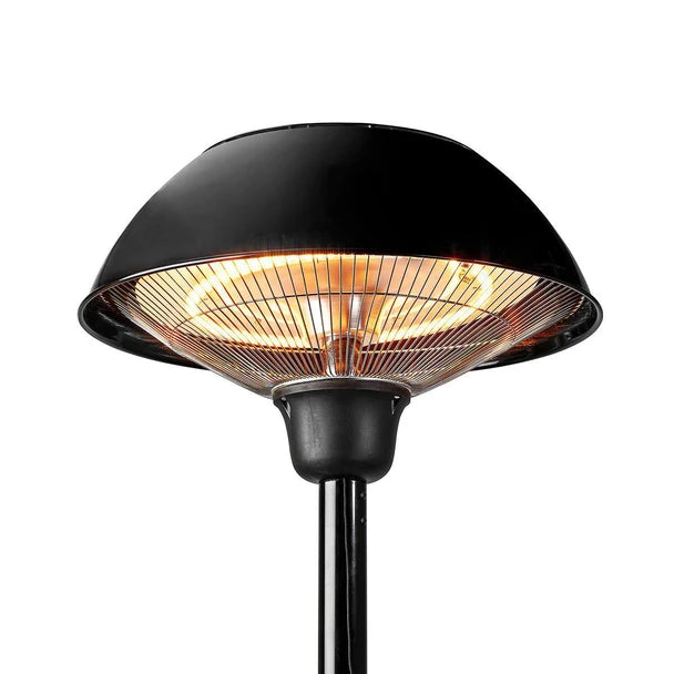 1500W Freestanding Patio Heater Black