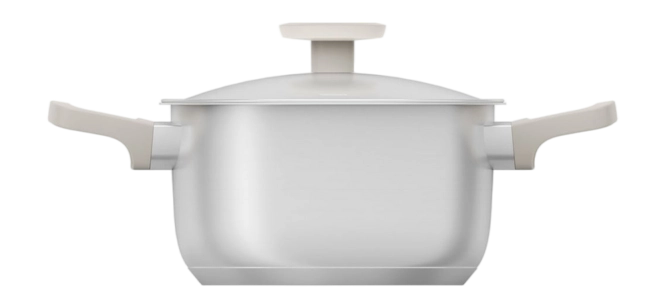 Leo Bolt 6 Piece Cookware Set Oyster