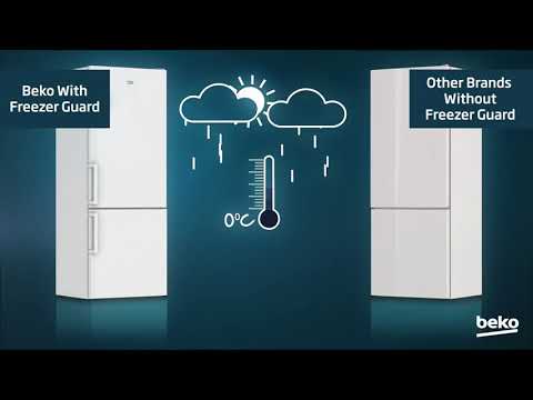 Beko Freestanding Frost Free Fridge Freezer | 153cm (H) | Black CFG4552B Redmond Electric Gorey