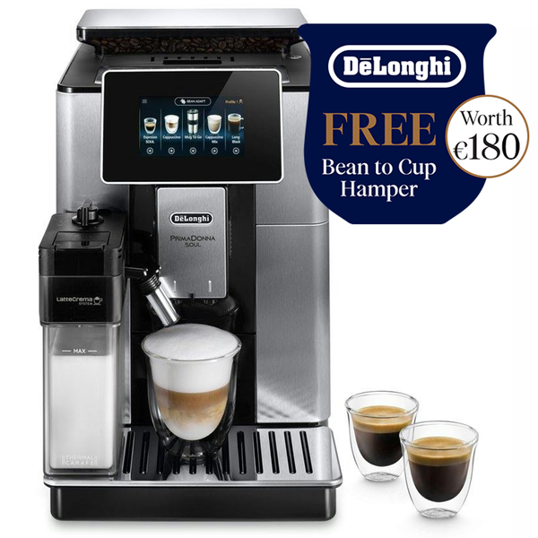 PrimaDonna Soul Fully Automatic Bean-to-Cup Coffee Machine | Stainless Steel