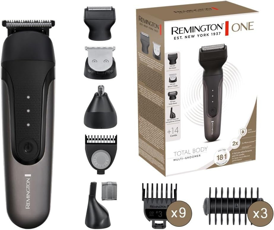 Remington PG780 Graphite G8 Unisex Multi Grooming Kit PG780