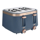 Brontë 4 Slice Toaster Soft Navy