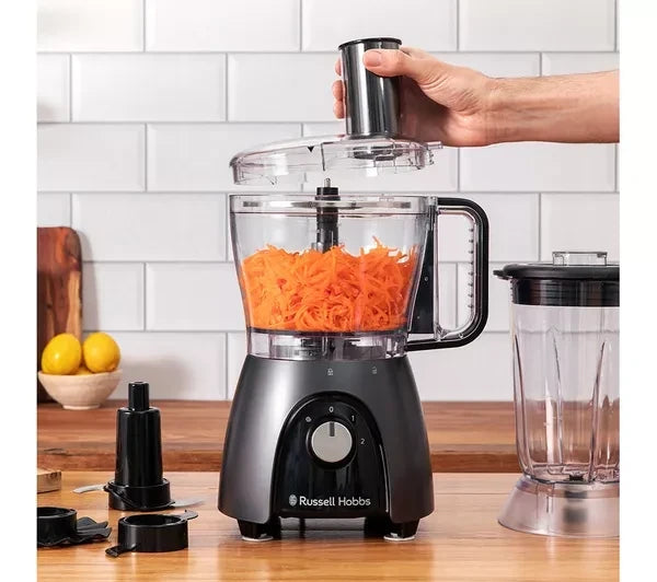 Russell Hobbs Desire 2.3L Food Processor & Blender Matte Charcoal 27111