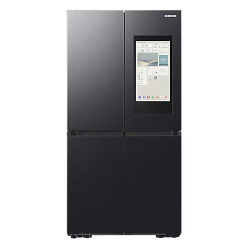 Samsung Family Hub French Style Smart Fridge Freezer with AI Vision Inside | Black Stainless Steel - RF65DG9H0EB1/EU Redmond Electric Gorey