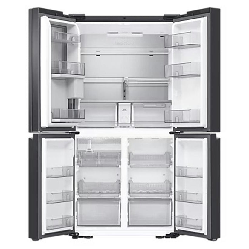 Samsung Family Hub French Style Smart Fridge Freezer with AI Vision Inside | Black Stainless Steel - RF65DG9H0EB1/EU Redmond Electric Gorey